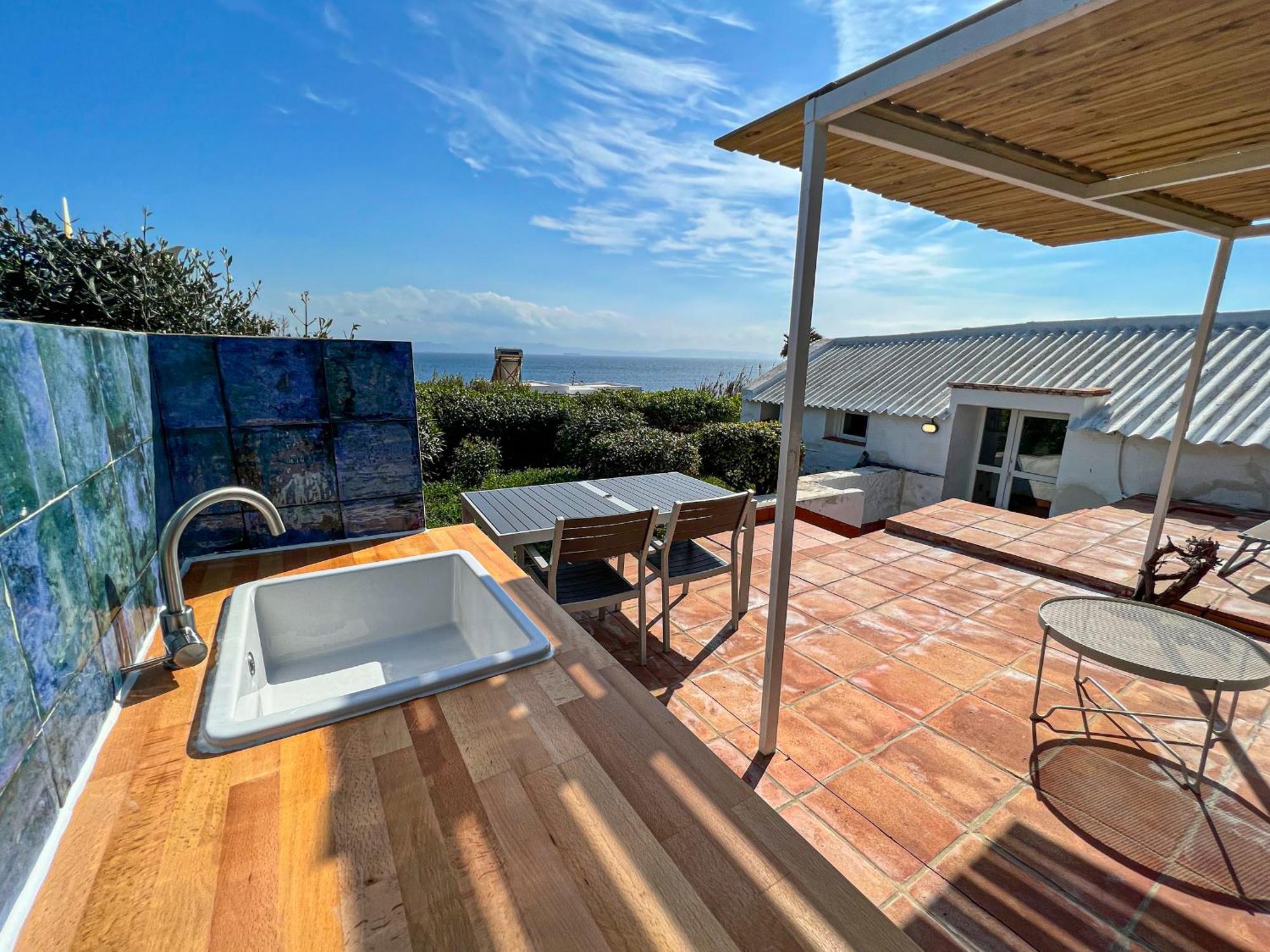 Beach Front Villa Amazing Views 塔里法 客房 照片